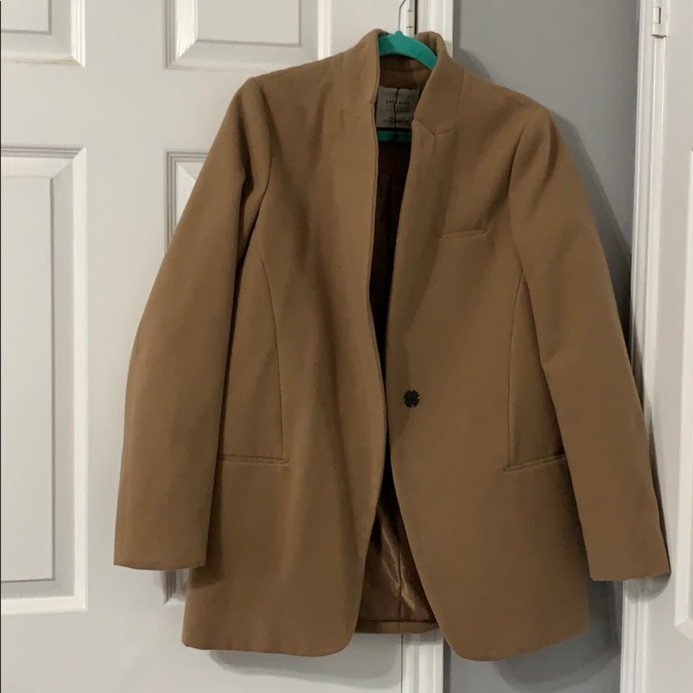 Zara camel coat